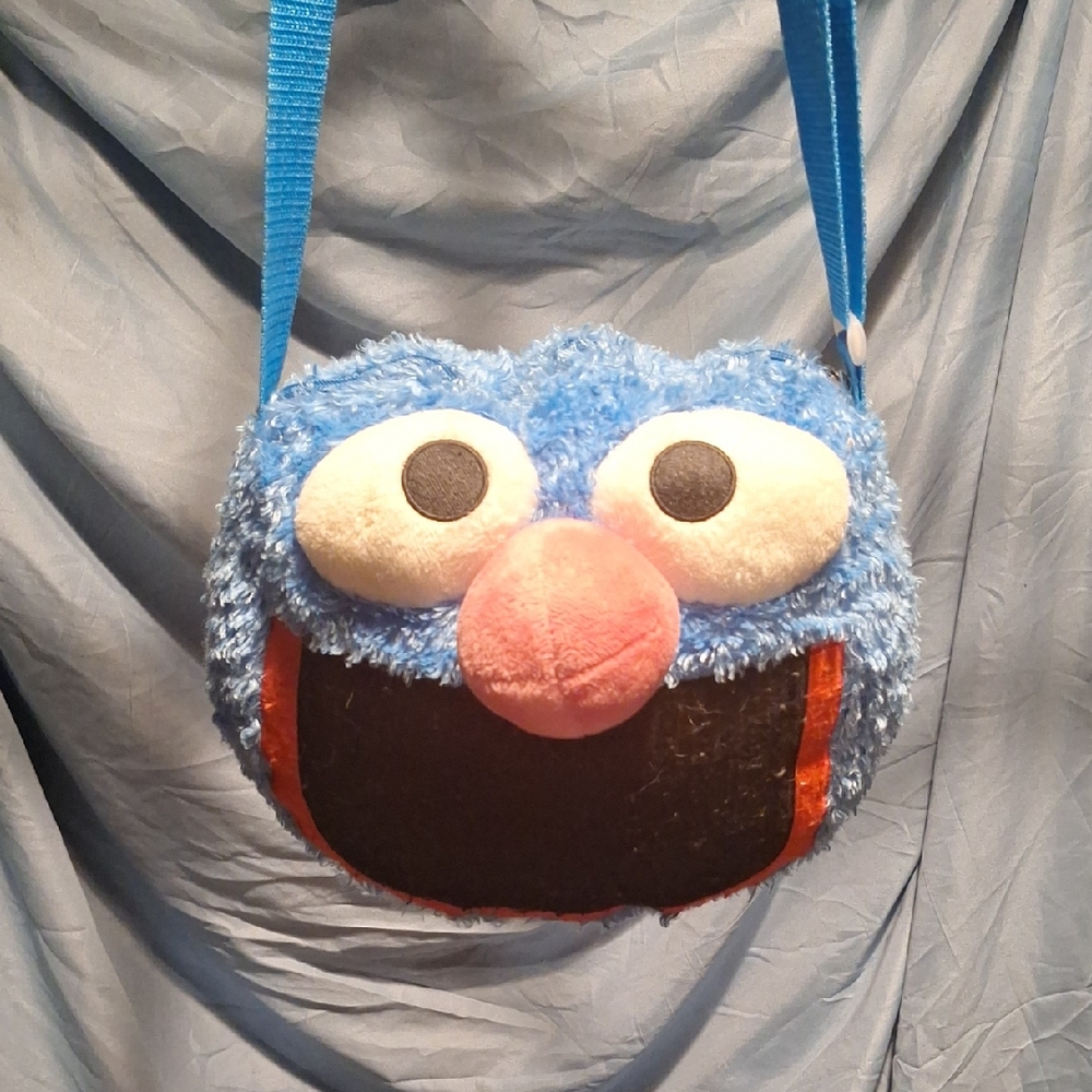 Sesame Street Grover Blue Character Bag Ac.1